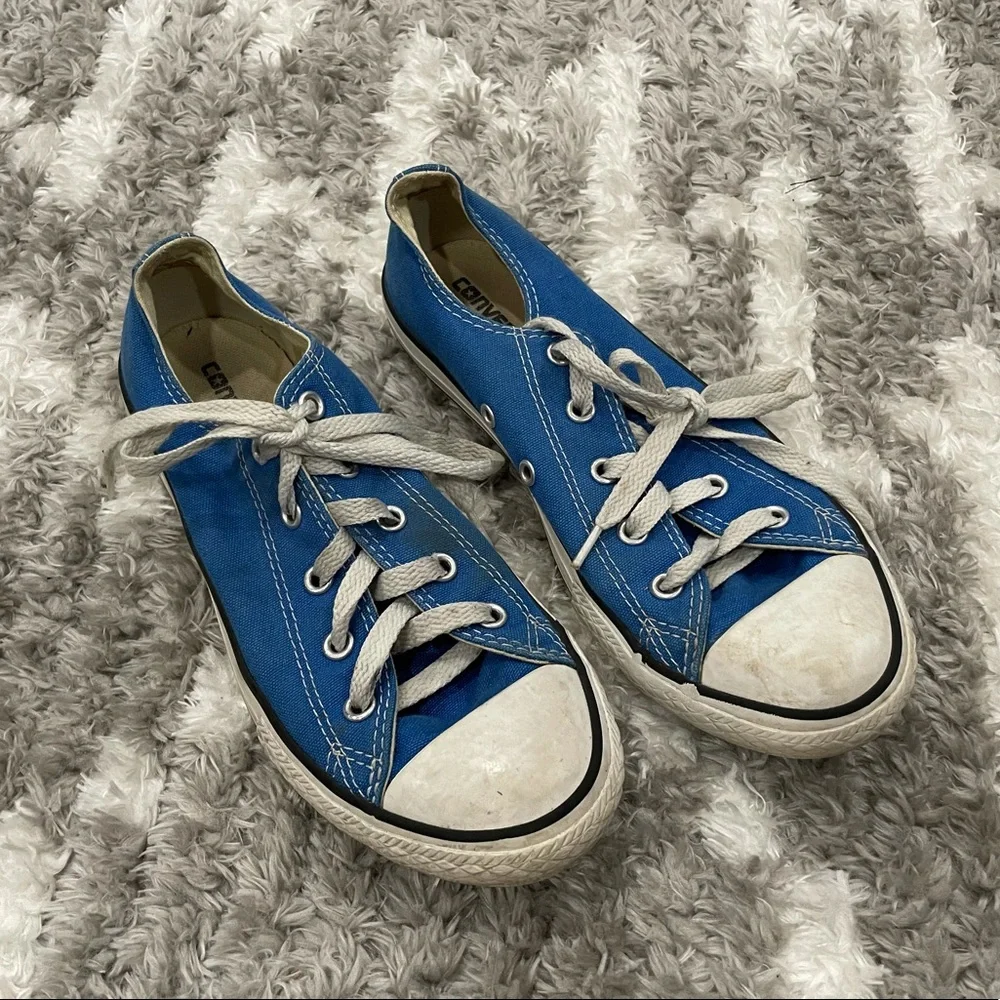 Converse All Star Youth Blue Sneakers US 3